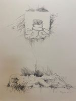 Hubertus von Pilgrim, Lithographie, Signiert und Nummeriert