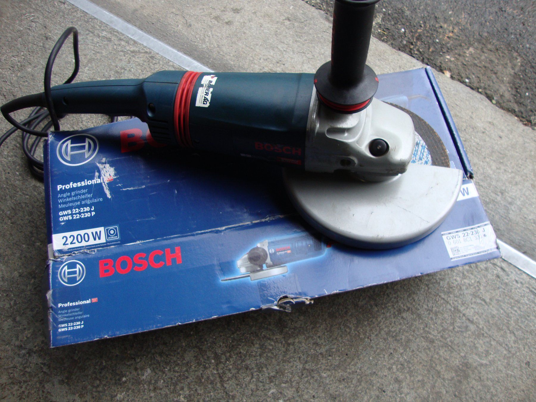 Bosch Schleifen & Polieren: Winkelschleifer  2200 W – Gebraucht aus Thun von Velo-7 4