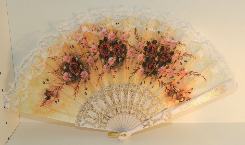 Hemobllo Kleiner Fächer Faltbar - Schwarzer Handfächer Für Hochzeiten