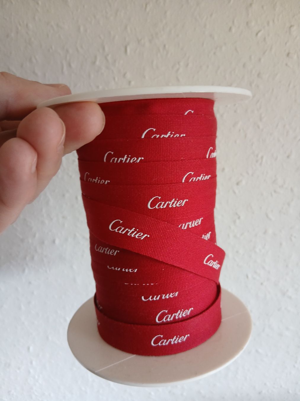 Nastri decorativi: Ruban CARTIER en tissu – Nuovo (secondo la descrizione) da Genève venduto da Mamaison2026