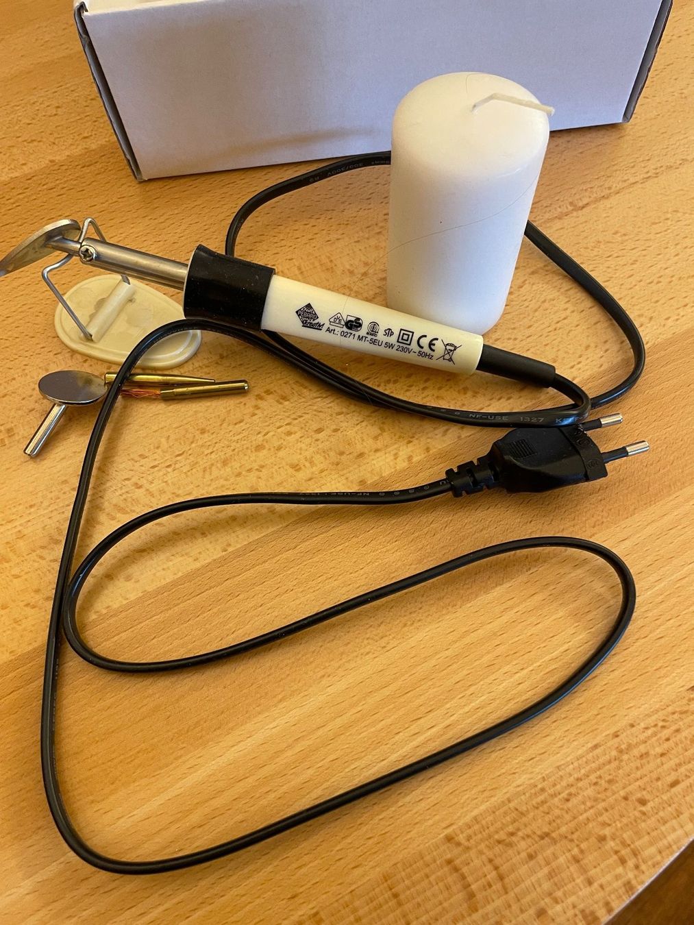 Kit bricolage: Heizstift für basteln mit Kerzen – Usato da Märstetten venduto da Buechler_8560 2