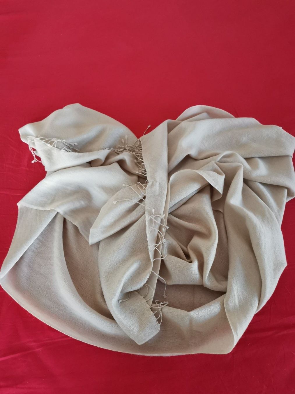 Foulard & Sciarpe: Châle beige clair – Usato da Courtepin venduto da mara_1808 4