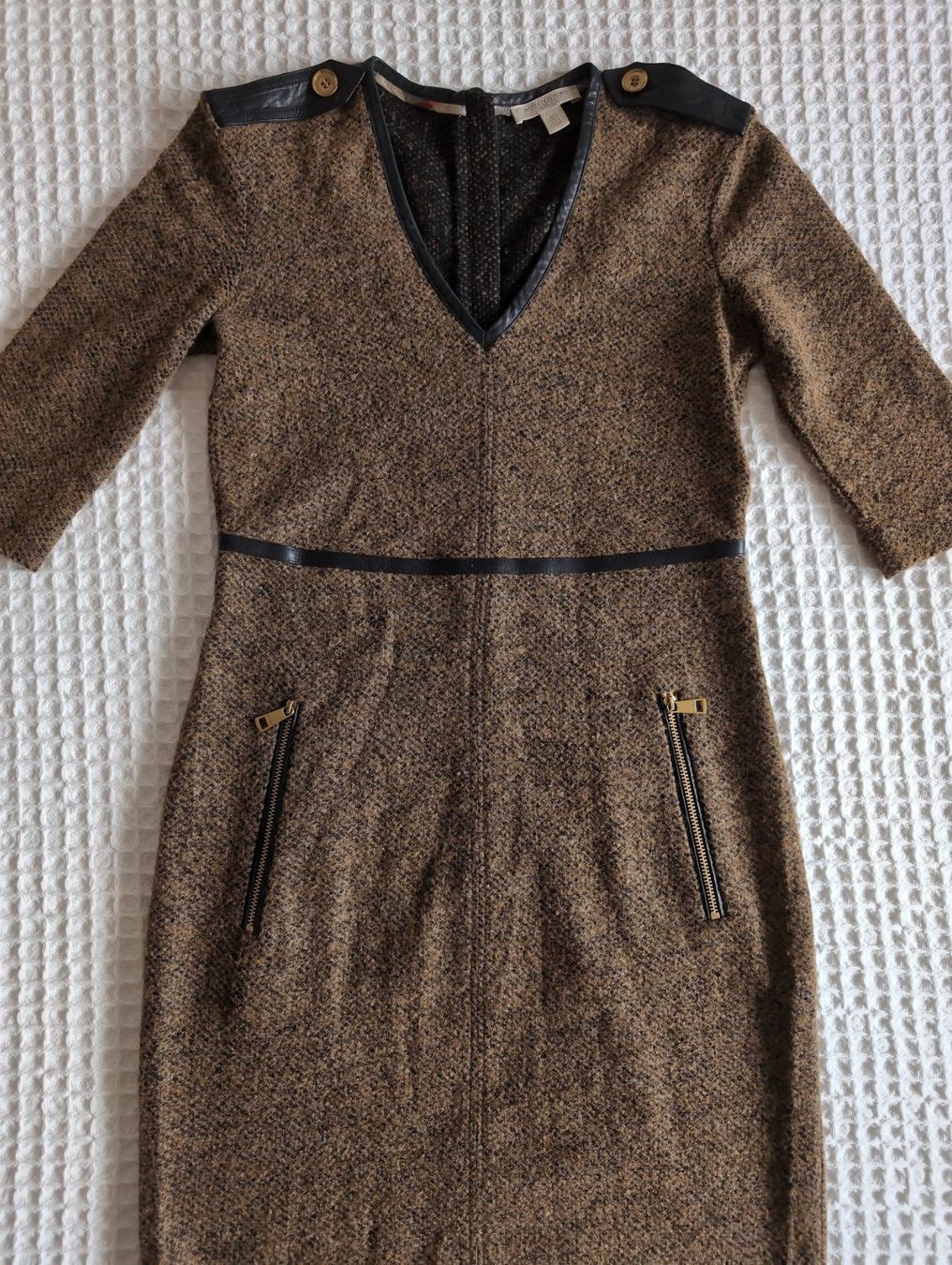 Burberry Vestiti: Burberry Wool Dress UK 8 – Nuovo (secondo la descrizione) da Glis venduto da livespringly 1