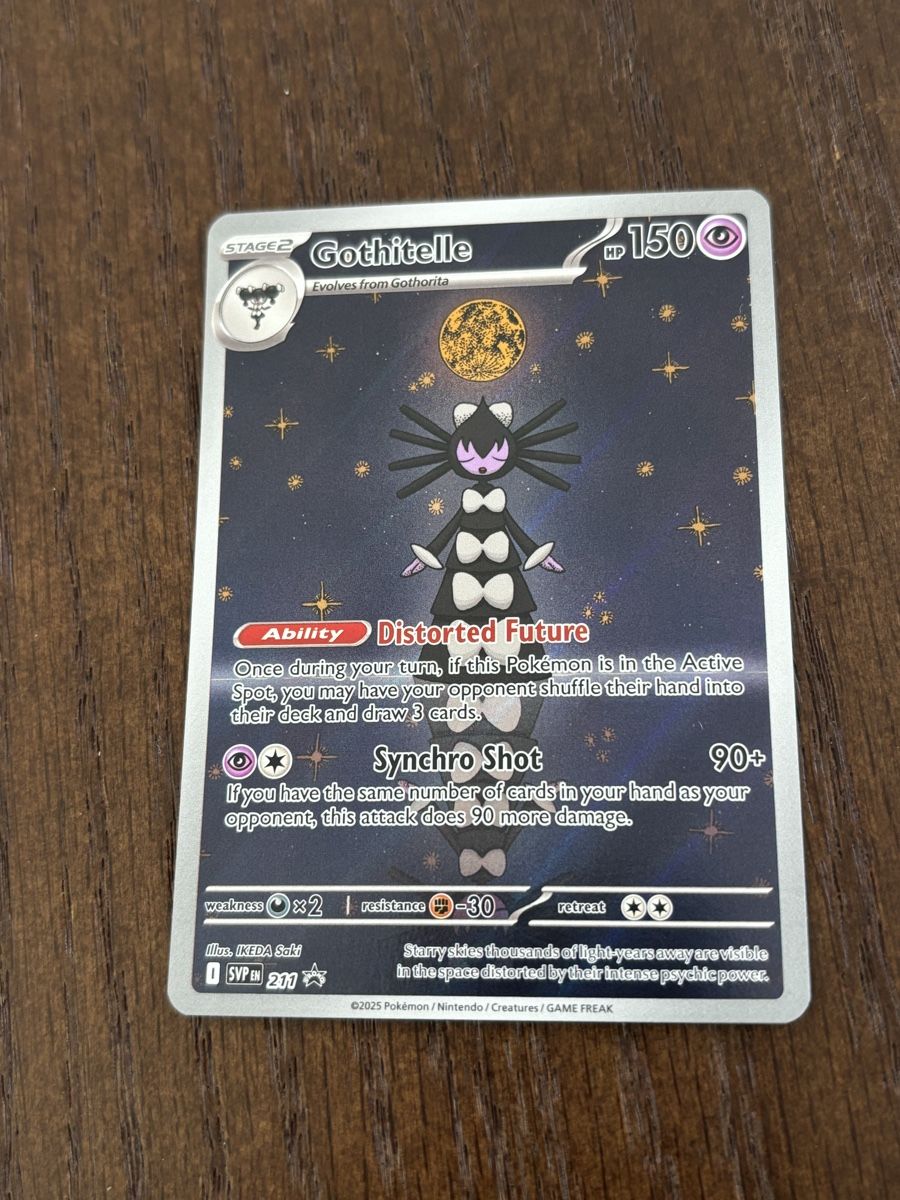 Pokémon Carte collezionabili: Gothitelle Ir, Promo, Near Mint – Nuovo (secondo la descrizione) da Bern venduto da Pokescherti