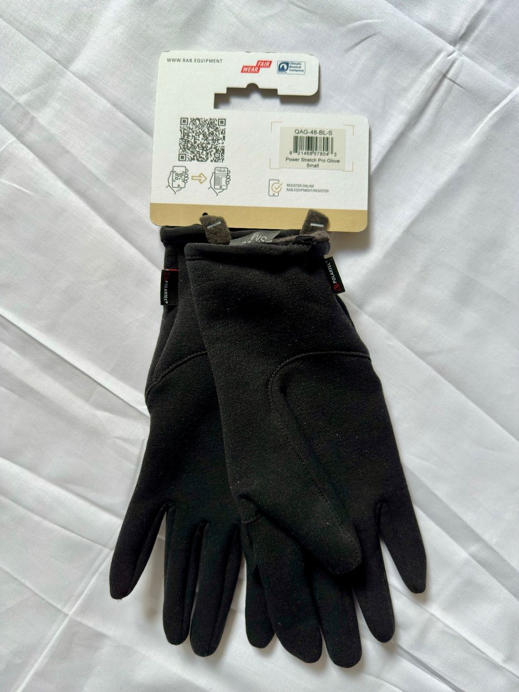 Rab Guanti & manicotti: Rab Powerstretch pro gloves - Small - UNISEX – Nuovo e nell'imballaggio originale da Lausanne venduto da Colinwidmer 1