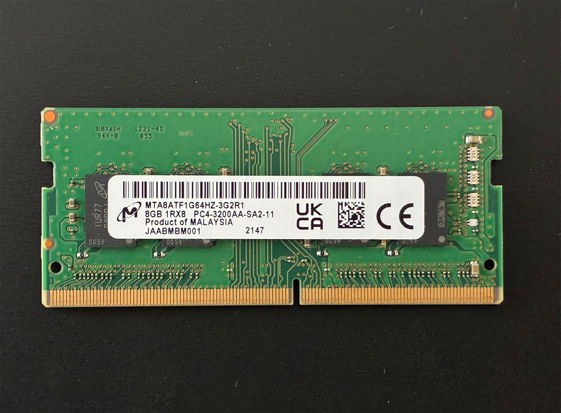 Mémoires / RAM: 2x 8GB DDR4 RAM SO-DIMM – D'occasion à Zürich par pieitschem 1