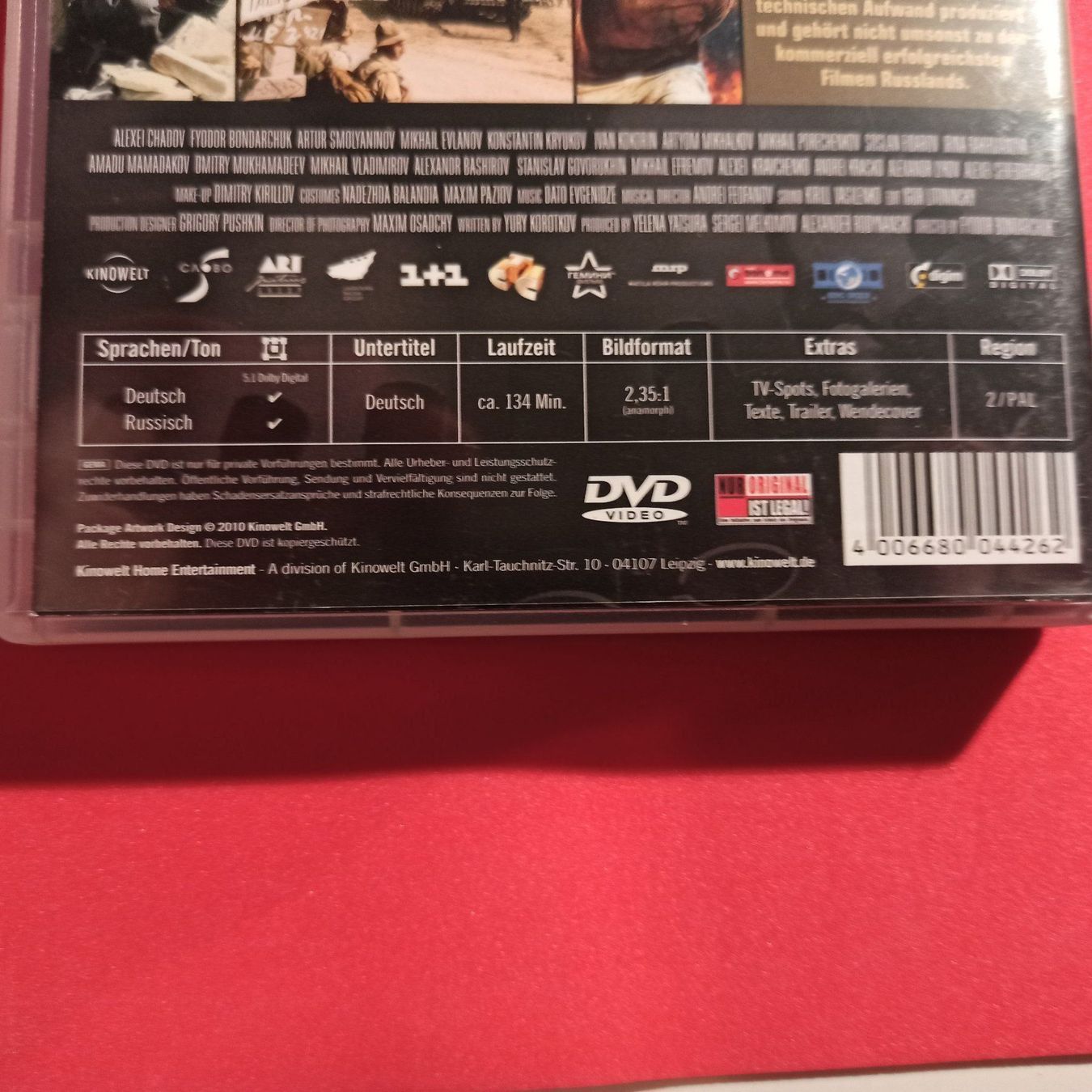 Tutti i DVDs: Die neunte Kompanie – Usato da Dübendorf venduto da kb86_MOVIE 2