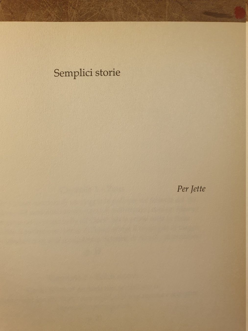 Libri: Semplici Storie - Ingo Schulze – Usato da Zürich venduto da loosebone 3