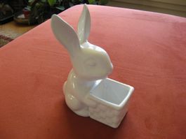 Hase Porzellan weiss