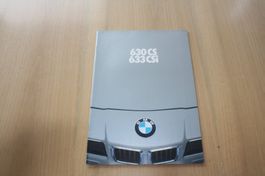 BMW 630 CS / 633 CSi Prospekt 1/1977