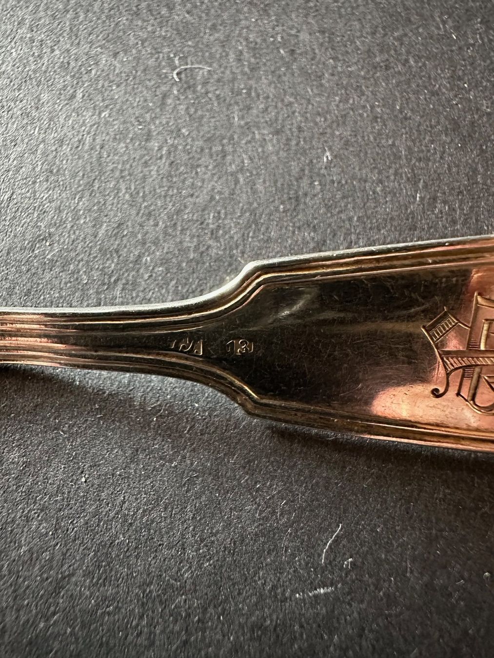 Cucchiai: Lot 13 Silber Löffel.....800 – Usato da Saas im Prättigau venduto da norman02 3