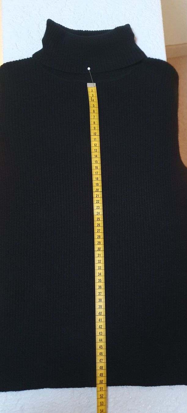 Maglioni & Felpe: Schwarzer Rollkragenpullover, Sergio, XS, Baumwolle-Cashmere – Usato da Teufen AR venduto da pischa 4