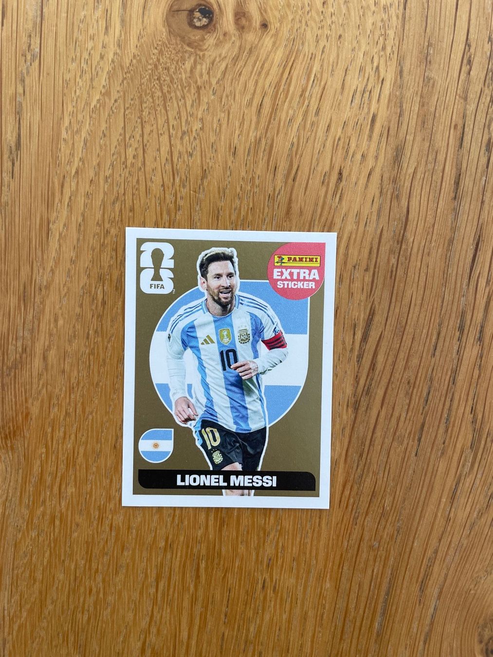Panini Carte collezionabili: Messi Gold Panini Karte 2026 – Nuovo (secondo la descrizione) da Elsau venduto da Kandi06
