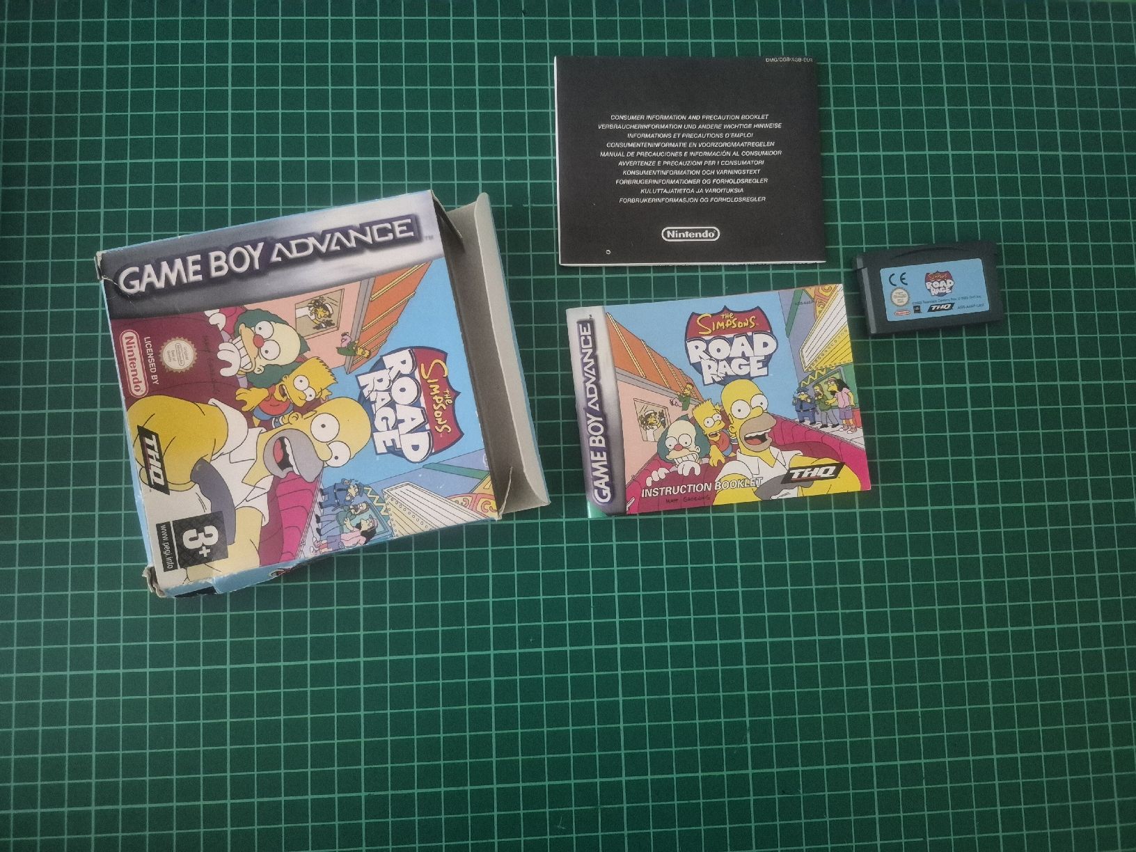 Nintendo Giochi: Game Boy Advance Simpsons Road Rage boxed complete – Usato da Meyrin venduto da Retro-GZ