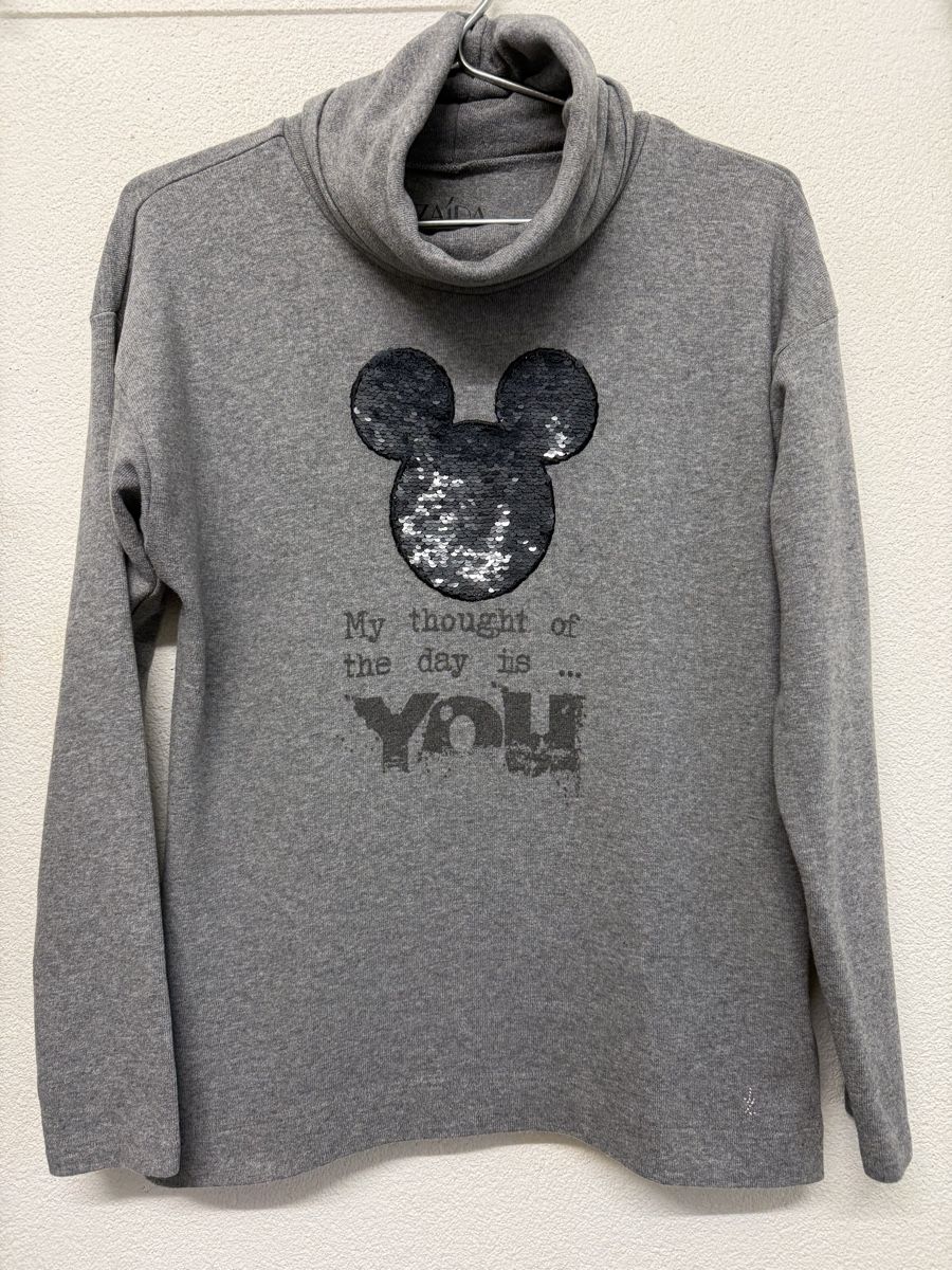 Maglioni & Felpe: Zaida Disney Pullover, Rollkragen, Grau, Gr. 38/40 Top! – Nuovo (secondo la descrizione) da Lyss venduto da Sibella56