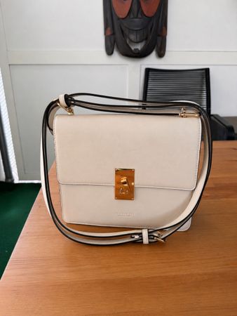 Seidenfelt Manufaktur Tasche – Creme/Hellbeige
