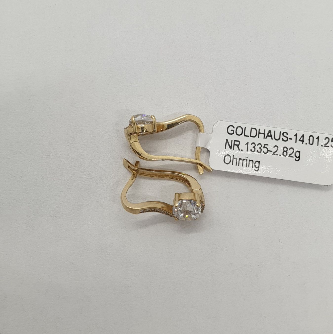 Orecchini pendenti & Orecchini a lobo: Echt 14K Gold Ohrringe – Usato da Luzern venduto da Luzern-Goldhaus 3