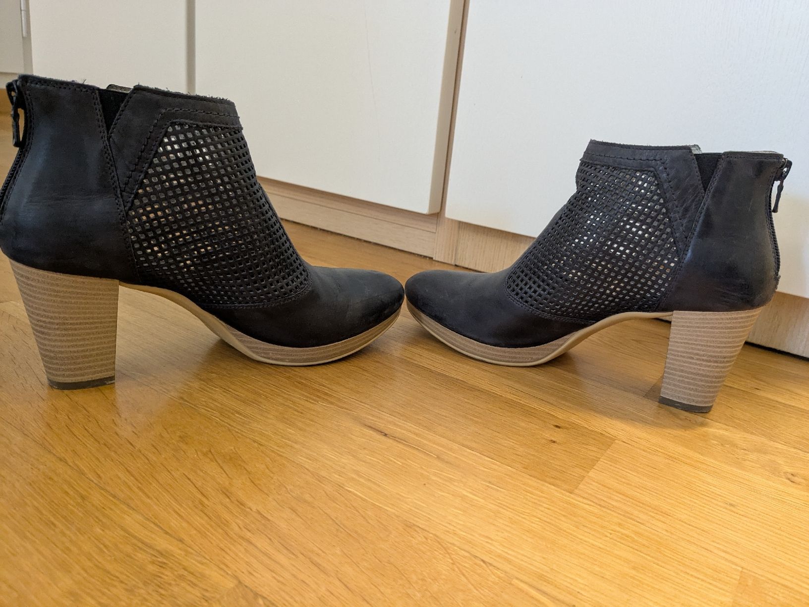 Scarpe da donna: Nero Giardini Ankleboots, Blau, Leider, Gr38 – Usato da Wettingen venduto da wettingen23 4