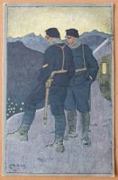 Feldpostkarte Grenzbesetzung 1914
