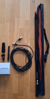 Set - Kondensator-Mikrofon, Kabel, Mikrofon-Angel