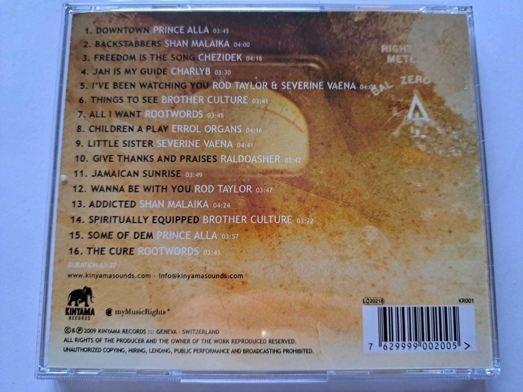 CD: CD Reggae Dishes - Kinyama Sounds – Usato da Pully venduto da bro_n52j 1