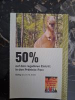 50% Rabatt! Préhisto-Parc Réclère - gültig bis 31.10.2026!