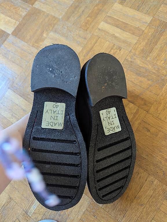 Scarpe da donna: Italienische Schuhe schwarz Leder – Usato da Zürich venduto da lin_6dtc 2