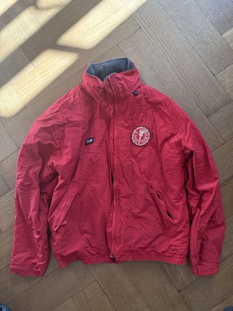 Gut erhaltene, warme Segeljacke SLAM, Grösse XL, Rot