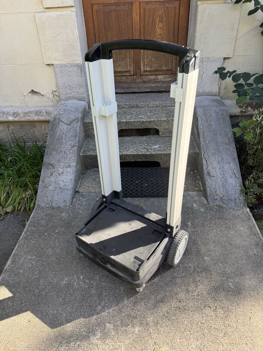 Lettini sottoauto: Chariot de transport systainer – Usato da Lausanne venduto da judemisci