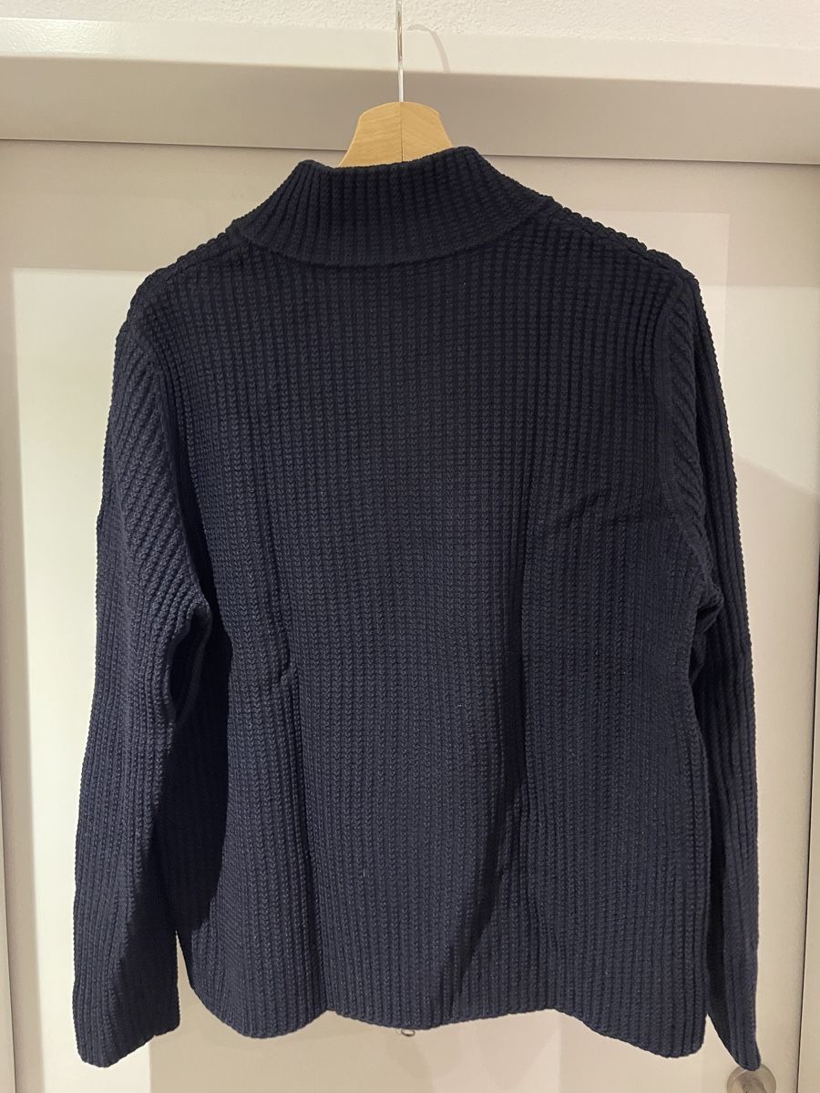Jacken: Phil Petter Strickjacke, Marineblau, Grösse M – Gebraucht aus Pfaffnau von Bazinga 1