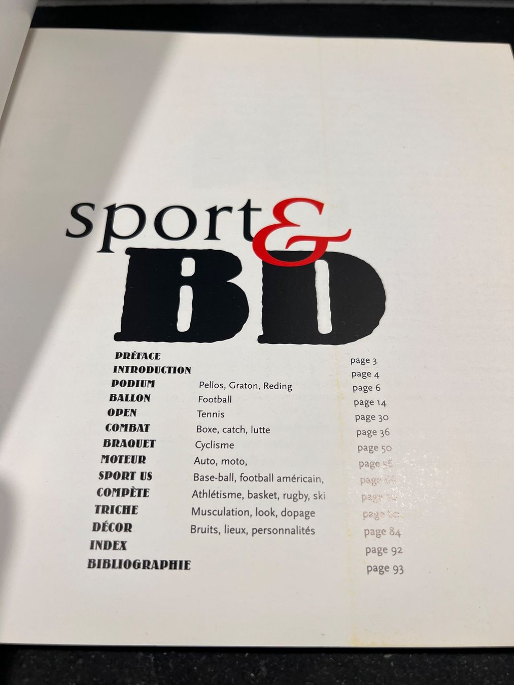 Fumetti: BD & Sport – Usato da Lausanne venduto da NYC67 2