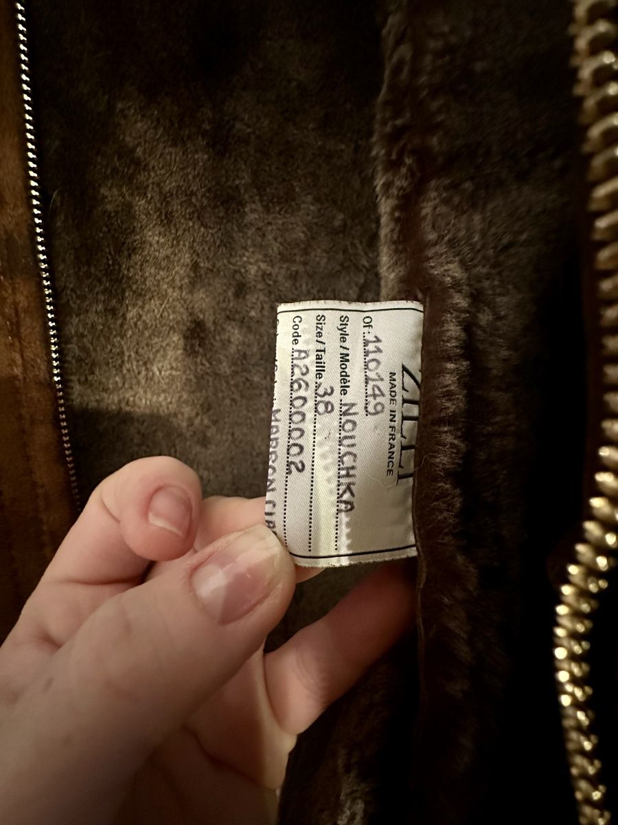 Zilli Giacche: ZILLI PARIS Suede Leather Jacket - Wool Skin, Size 38-40 it – Nuovo (secondo la descrizione) da Sorengo venduto da dis_tfq6 7