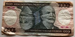 Brasilien 1000 Cruzeiros