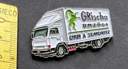 Lastwagen/ Grischa Umzüge Chur St. Moritz  / Pin