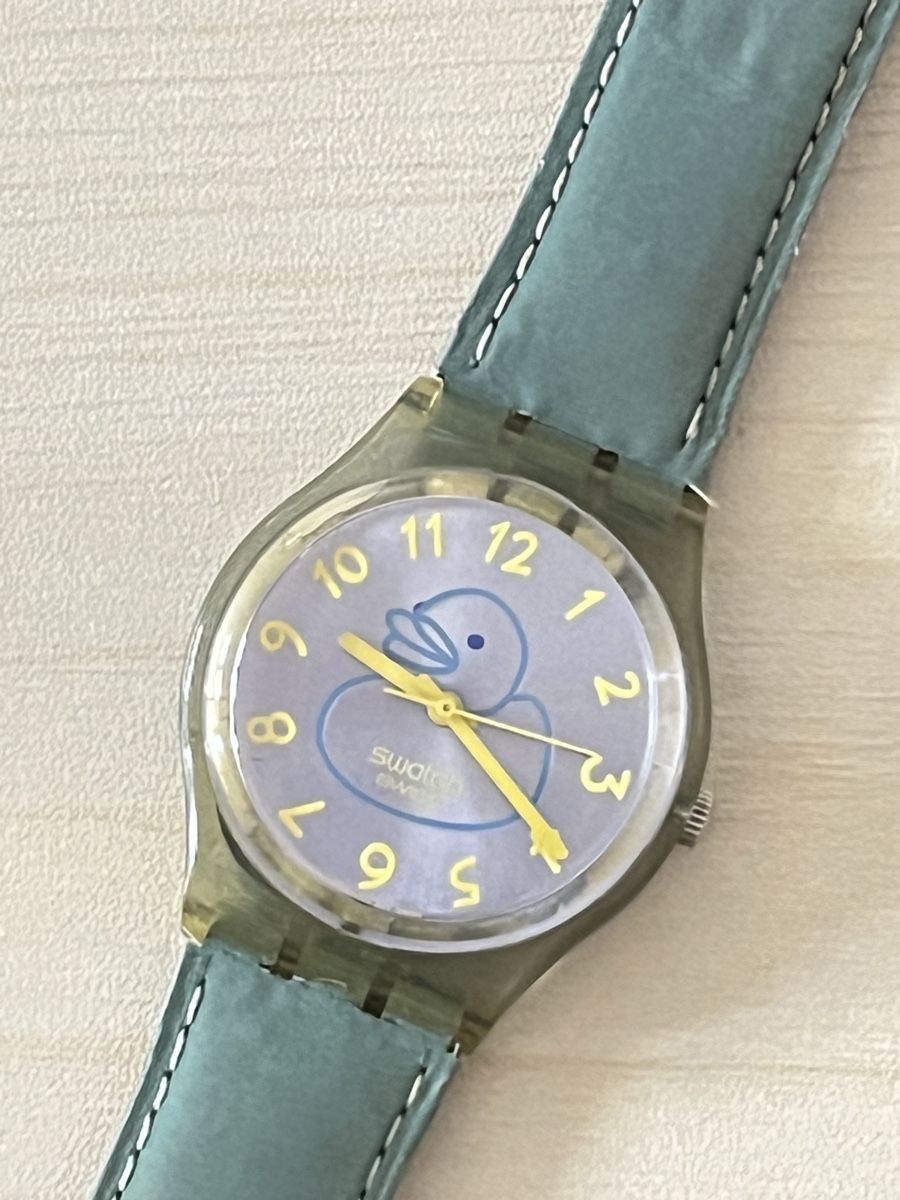 Swatch Uhren: Vintage Swatch Uhr, Duck – Gebraucht aus Grenchen von chththl