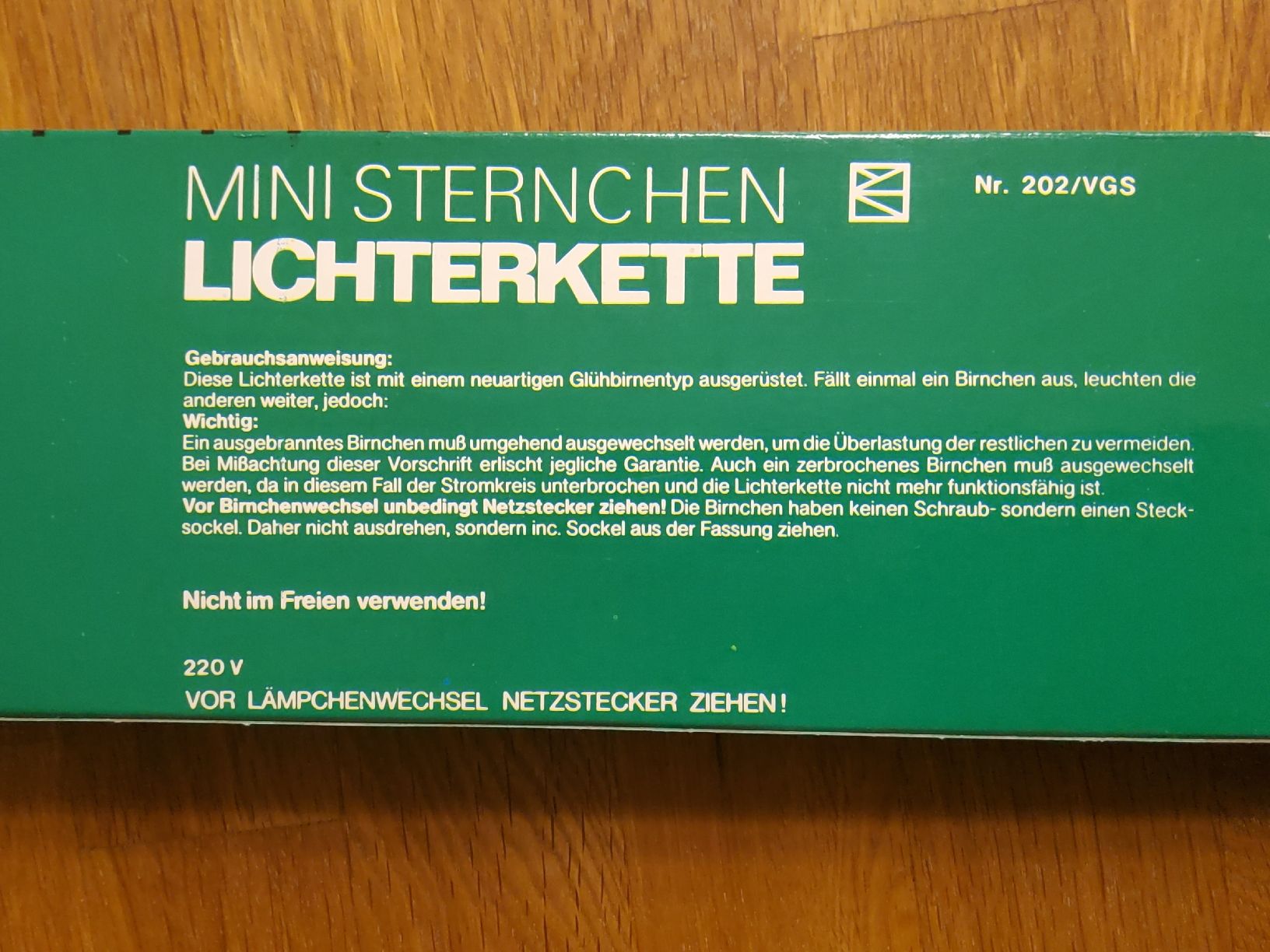 Ghirlande e barre luminose: Lichterkette (20 Kerzen) – Usato da Bauma venduto da Sun1973 1