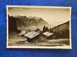 Ansichtskarte, Les Ecovets et la plaine du Rhone, gest.1945