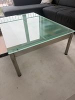 Couchtisch mit Glasplatte und Schubfach gebraucht