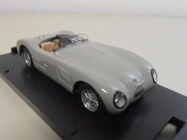 Jaguar Modellini d'auto: Jaguar C Typ stradale 1953 , Brumm, 1:43 – Nuovo e nell'imballaggio originale da Goldach venduto da Feivel9 6