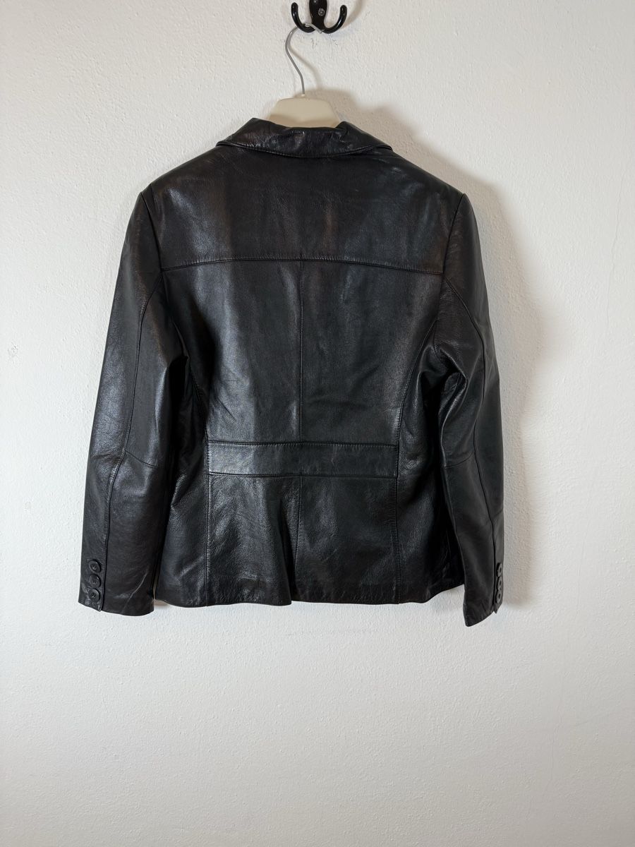 Jacken: Vintage leather jacket blazer – Gebraucht aus Lugano von TheUniversalClothing 3