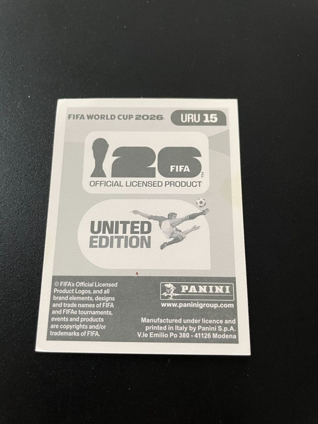 Panini Cartes à collectionner: FIFA WM 2026 Sticker URU 15 – D'occasion à Fahrwangen par Venez 1