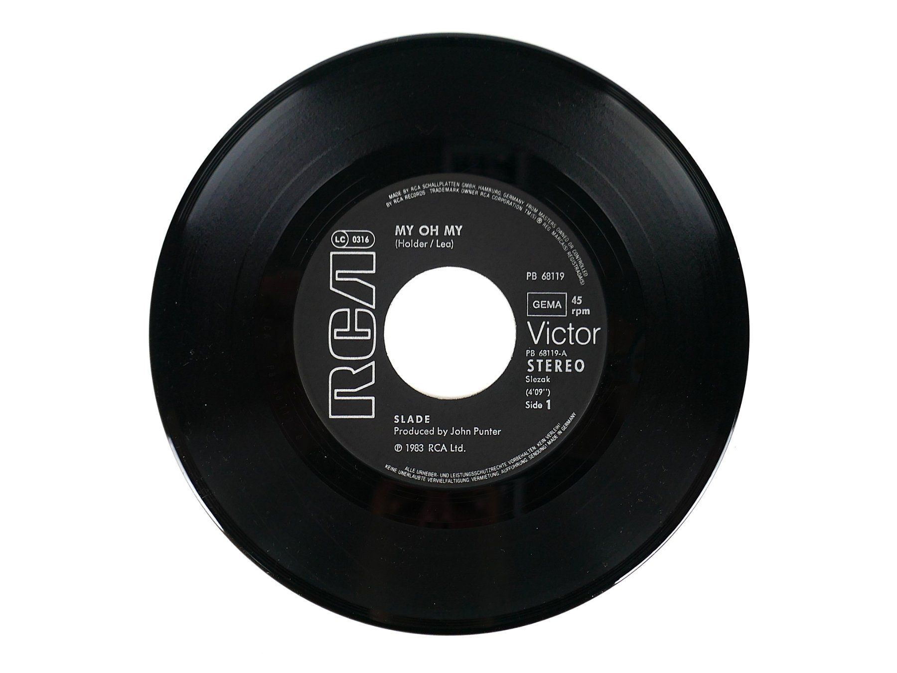 Dischi in vinile: Vinyl Single: Slade - My oh My – Usato da Urtenen-Schönbühl venduto da Restwert_Schoenbuehl 3