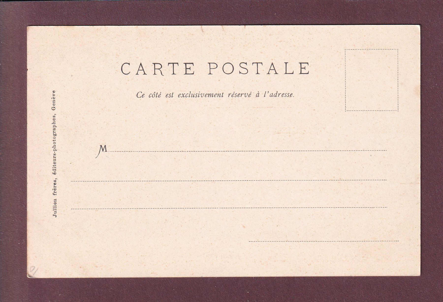 Cartoline postali: VAL D'ARPETTE près Champex – Usato da Pully venduto da nicecards 1