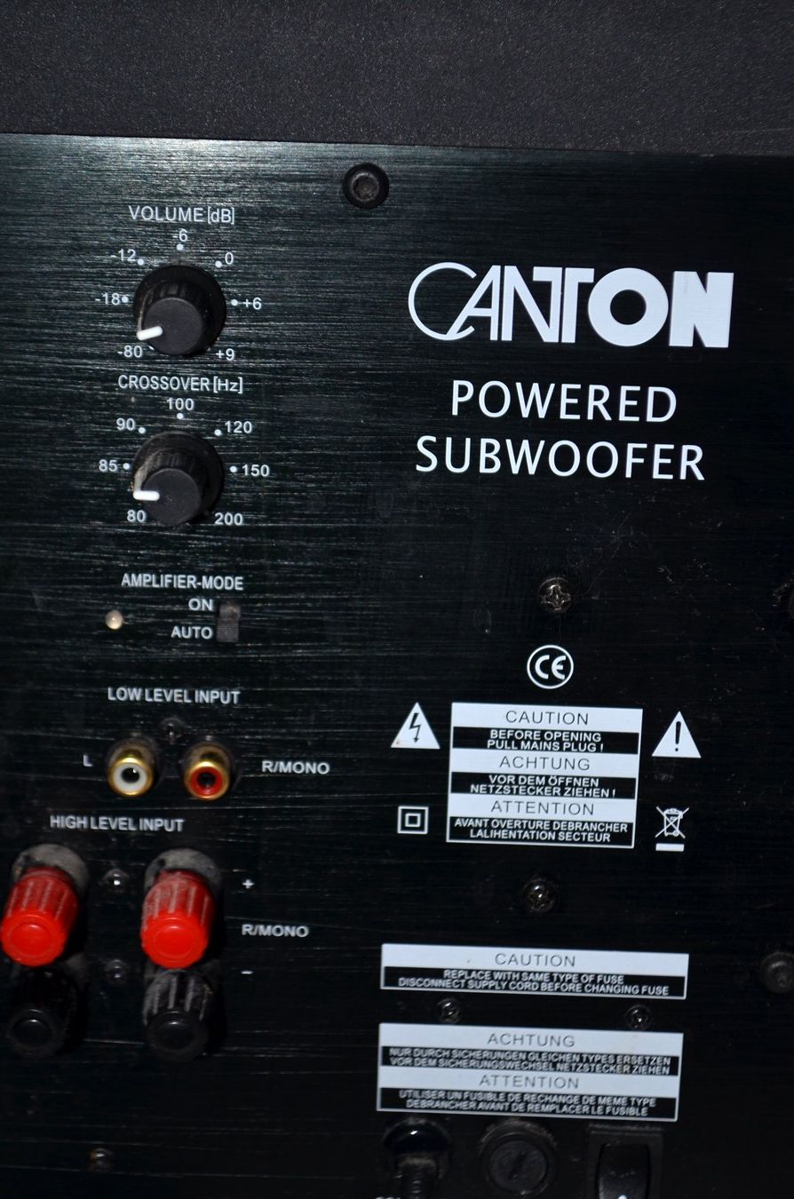 Canton Lautsprecher: Canton Sub 6 SC  Subwoofer – Gebraucht aus Collonges von arashee 8