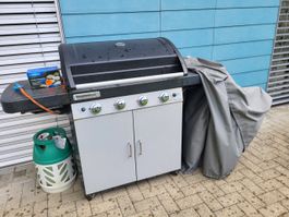 Gas- & Holzkohlegrill! Campingaz 4 Series mit viel...