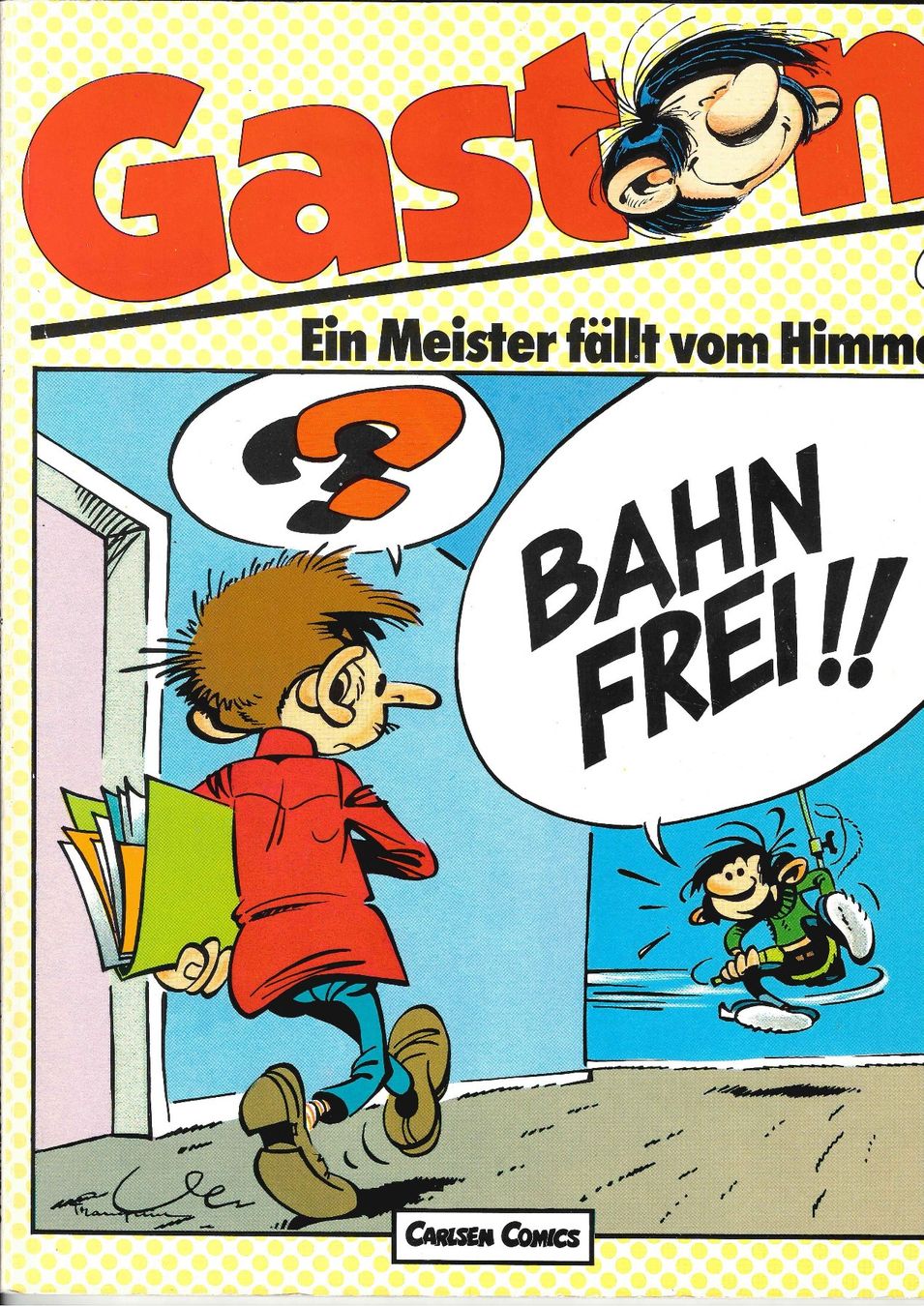 BD: Comic: Gaston Ein Meister fällt vom Himmel – D'occasion à Freidorf TG par mkoechli