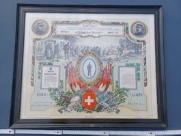 Bild, Militär, 1919, Mobilmachung, I. WK, Bat 42, Luzern