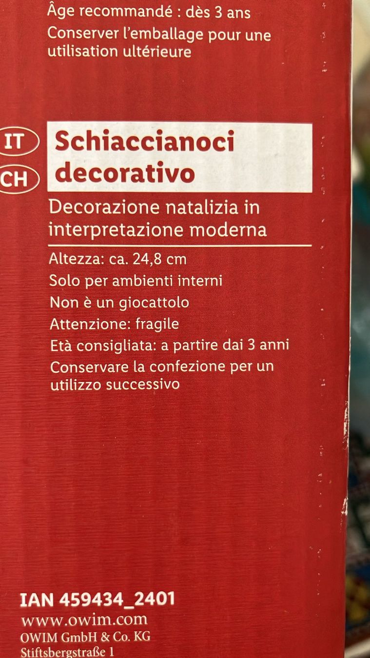Statuette: 2x figurine schiaccianoci decorative bianche – Nuovo e nell'imballaggio originale da Melano venduto da H-Sara 1