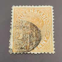 Australische Staaten - Queensland alte briefmarke