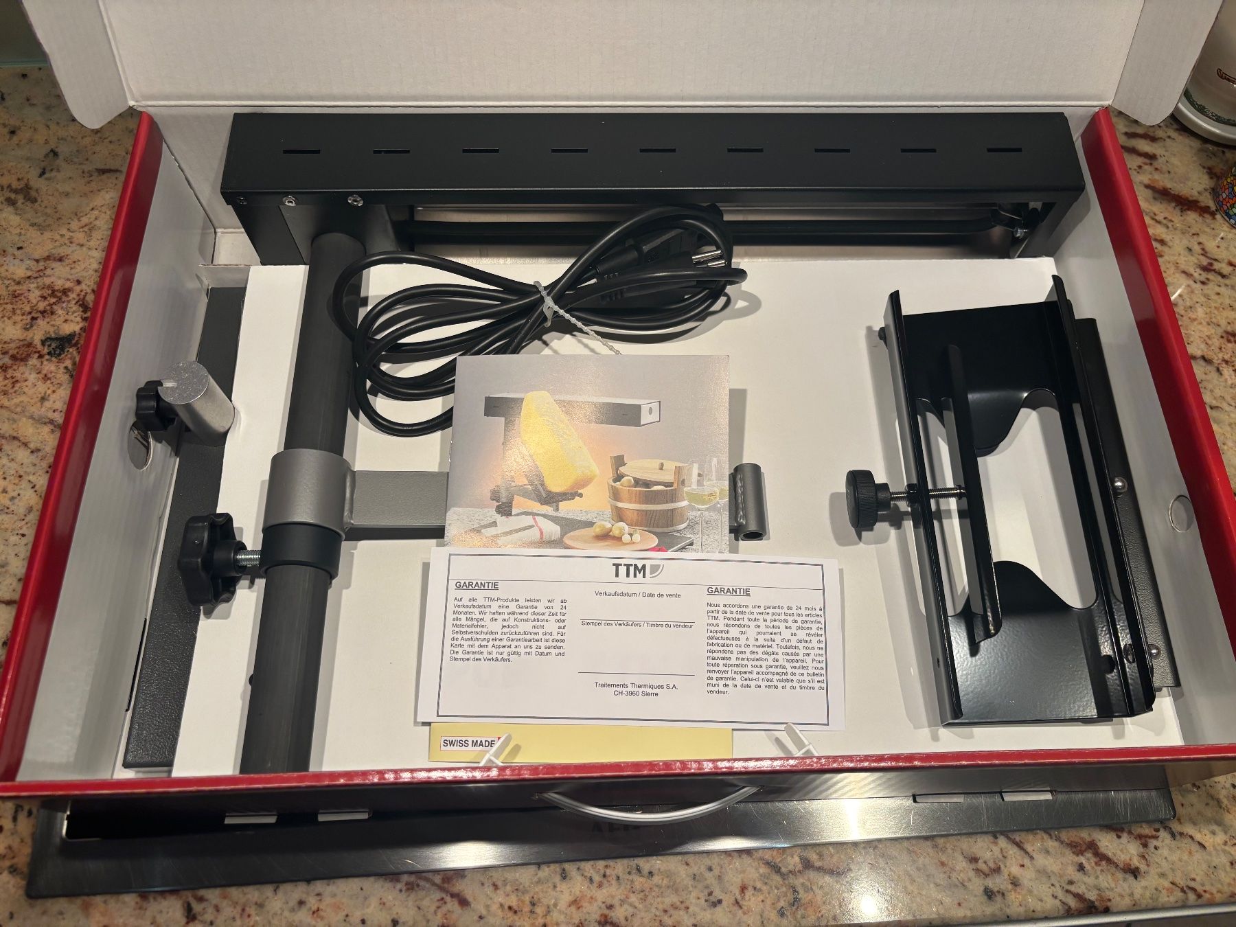 Forni: Four à raclette Professionel neue neuf – Nuovo e nell'imballaggio originale da Conthey venduto da Michel124 9